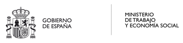 Logotipo Ministerio de trabajo y economía social